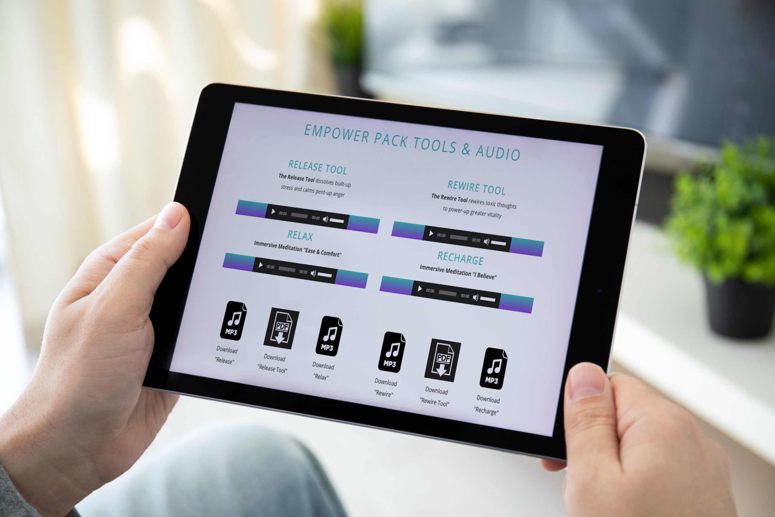 NEW empower ipad graphic